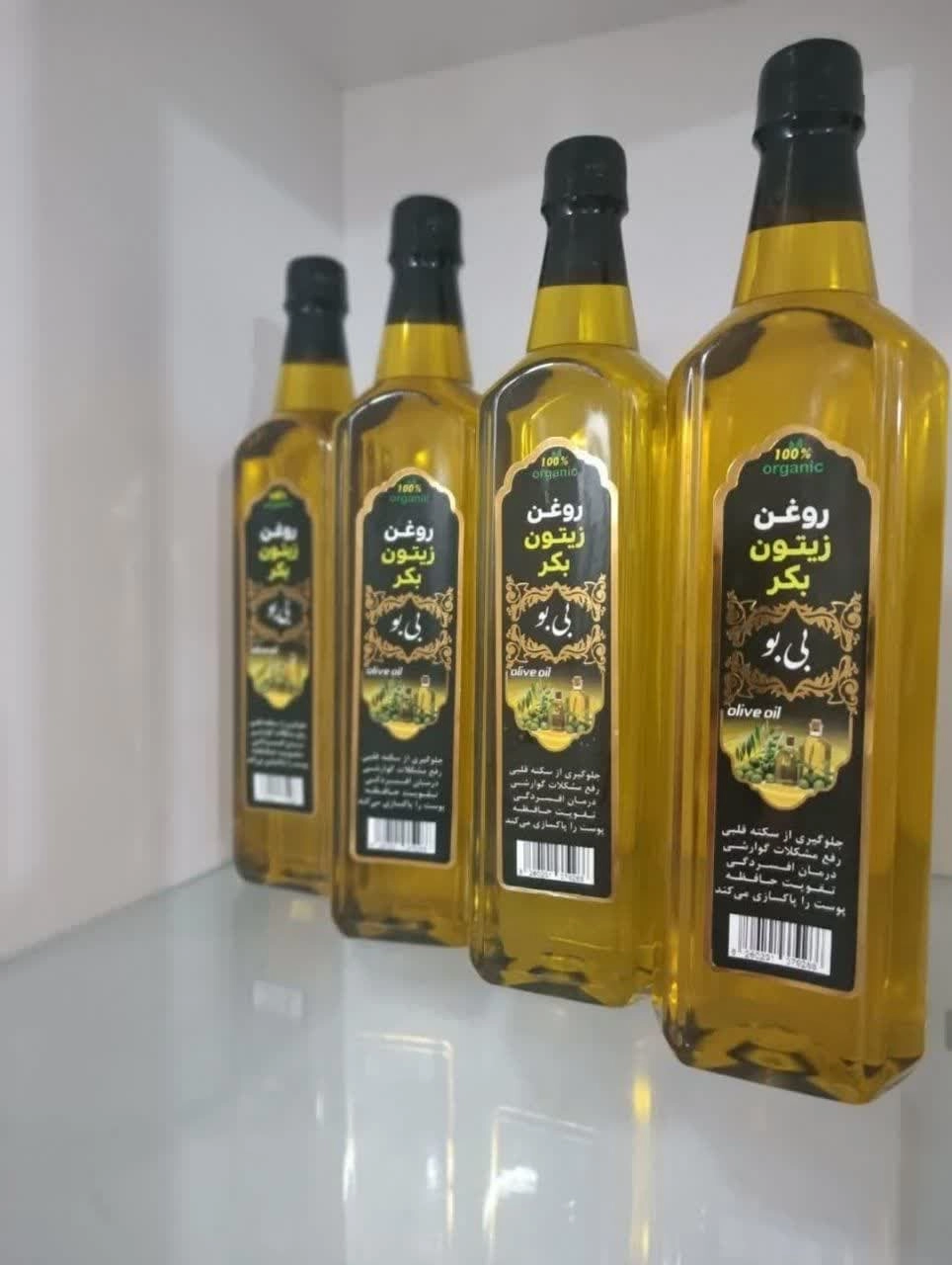 روغن زیتون بکر 1 لیتری بدون بو